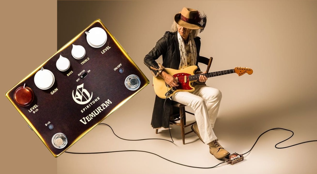 Vemuram Spiritone, un pedal de overdrive dual diseñado en Vemuram Spiritone, un pedal de overdrive dual diseñado en